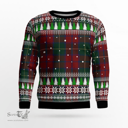 Scottish McCarthy Clan Tartan Christmas Ugly Sweater - Plaid Family Ugly Sweater Scottish Plaid Tartan Plaid - ScotsTee - scotstee.com