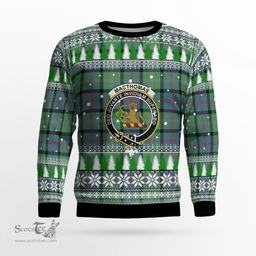 Scottish MacThomas Ancient Clan Crest Tartan Christmas Ugly Sweater - Plaid Family Ugly Sweater Scottish Plaid Tartan Plaid - ScotsTee - scotstee.com