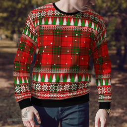 Scottish Maxwell Modern Clan Tartan Christmas Ugly Sweater - Plaid Family Ugly Sweater Scottish Plaid Tartan Plaid - ScotsTee - scotstee.com
