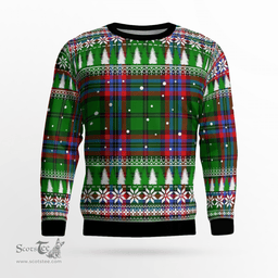 Scottish McGeachie Clan Tartan Christmas Ugly Sweater - Plaid Family Ugly Sweater Scottish Plaid Tartan Plaid - ScotsTee - scotstee.com