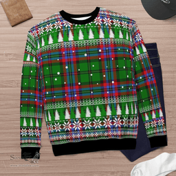 Scottish McGeachie Clan Tartan Christmas Ugly Sweater - Plaid Family Ugly Sweater Scottish Plaid Tartan Plaid - ScotsTee - scotstee.com