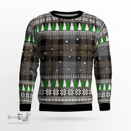 Scottish MacKay Weathered Clan Tartan Christmas Ugly Sweater - Plaid Family Ugly Sweater Scottish Plaid Tartan Plaid - ScotsTee - scotstee.com