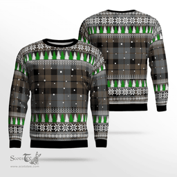 Scottish MacKay Weathered Clan Tartan Christmas Ugly Sweater - Plaid Family Ugly Sweater Scottish Plaid Tartan Plaid - ScotsTee - scotstee.com