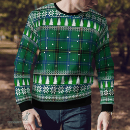 Scottish Henderson Ancient Clan Tartan Christmas Ugly Sweater - Plaid Family Ugly Sweater Scottish Plaid Tartan Plaid - ScotsTee - scotstee.com