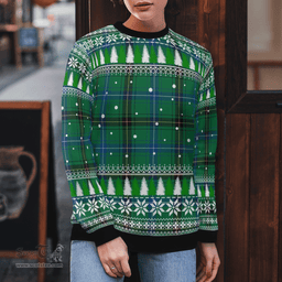 Scottish Henderson Ancient Clan Tartan Christmas Ugly Sweater - Plaid Family Ugly Sweater Scottish Plaid Tartan Plaid - ScotsTee - scotstee.com