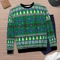 Scottish Henderson Ancient Clan Tartan Christmas Ugly Sweater - Plaid Family Ugly Sweater Scottish Plaid Tartan Plaid - ScotsTee - scotstee.com