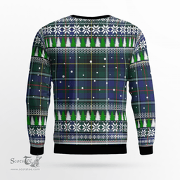 Scottish MacInnes Modern Clan Crest Tartan Christmas Ugly Sweater - Plaid Family Ugly Sweater Scottish Plaid Tartan Plaid - ScotsTee - scotstee.com