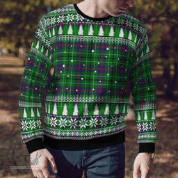 Scottish Duncan Ancient Clan Tartan Christmas Ugly Sweater - Plaid Family Ugly Sweater Scottish Plaid Tartan Plaid - ScotsTee - scotstee.com