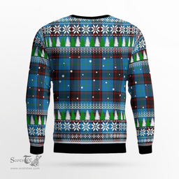 Scottish Home Ancient Clan Tartan Christmas Ugly Sweater - Plaid Family Ugly Sweater Scottish Plaid Tartan Plaid - ScotsTee - scotstee.com