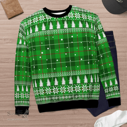 Scottish Galloway District Clan Tartan Christmas Ugly Sweater - Plaid Family Ugly Sweater Scottish Plaid Tartan Plaid - ScotsTee - scotstee.com