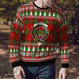 Scottish Maxwell Clan Crest Tartan Christmas Ugly Sweater - Plaid Family Ugly Sweater Scottish Plaid Tartan Plaid - ScotsTee - scotstee.com