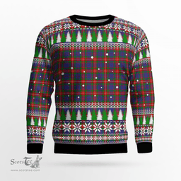 Scottish Fraser of Lovat Clan Tartan Christmas Ugly Sweater - Plaid Family Ugly Sweater Scottish Plaid Tartan Plaid - ScotsTee - scotstee.com