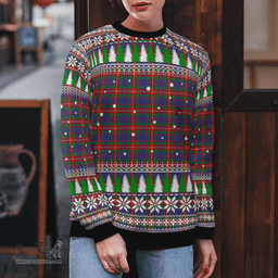 Scottish Fraser of Lovat Clan Tartan Christmas Ugly Sweater - Plaid Family Ugly Sweater Scottish Plaid Tartan Plaid - ScotsTee - scotstee.com