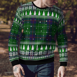 Scottish Duncan Modern Clan Tartan Christmas Ugly Sweater - Plaid Family Ugly Sweater Scottish Plaid Tartan Plaid - ScotsTee - scotstee.com