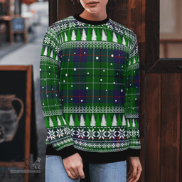 Scottish Duncan Modern Clan Tartan Christmas Ugly Sweater - Plaid Family Ugly Sweater Scottish Plaid Tartan Plaid - ScotsTee - scotstee.com