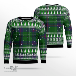 Scottish Duncan Modern Clan Tartan Christmas Ugly Sweater - Plaid Family Ugly Sweater Scottish Plaid Tartan Plaid - ScotsTee - scotstee.com