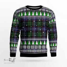 Scottish Galbraith Modern Clan Tartan Christmas Ugly Sweater - Plaid Family Ugly Sweater Scottish Plaid Tartan Plaid - ScotsTee - scotstee.com