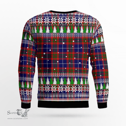 Scottish Edinburgh District Clan Tartan Christmas Ugly Sweater - Plaid Family Ugly Sweater Scottish Plaid Tartan Plaid - ScotsTee - scotstee.com