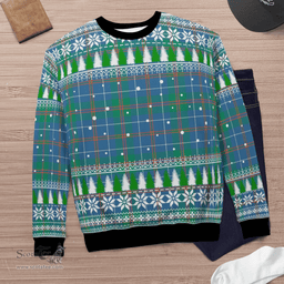 Scottish MacHardy Ancient Clan Tartan Christmas Ugly Sweater - Plaid Family Ugly Sweater Scottish Plaid Tartan Plaid - ScotsTee - scotstee.com
