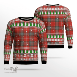 Scottish Fraser Weathered Clan Tartan Christmas Ugly Sweater - Plaid Family Ugly Sweater Scottish Plaid Tartan Plaid - ScotsTee - scotstee.com