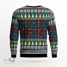Scottish Fraser Hunting Ancient Clan Crest Tartan Christmas Ugly Sweater - Plaid Family Ugly Sweater Scottish Plaid Tartan Plaid - ScotsTee - scotstee.com