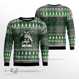 Scottish Kelso Clan Crest Tartan Christmas Ugly Sweater - Plaid Family Ugly Sweater Scottish Plaid Tartan Plaid - ScotsTee - scotstee.com