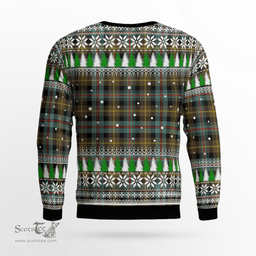 Scottish Farquharson Weathered Clan Crest Tartan Christmas Ugly Sweater - Plaid Family Ugly Sweater Scottish Plaid Tartan Plaid - ScotsTee - scotstee.com