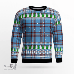 Scottish Elliot Ancient Clan Tartan Christmas Ugly Sweater - Plaid Family Ugly Sweater Scottish Plaid Tartan Plaid - ScotsTee - scotstee.com
