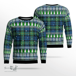 Scottish Gordon Ancient Clan Tartan Christmas Ugly Sweater - Plaid Family Ugly Sweater Scottish Plaid Tartan Plaid - ScotsTee - scotstee.com