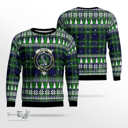Scottish MacNeil (of Colonsay) Clan Crest Tartan Christmas Ugly Sweater - Plaid Family Ugly Sweater Scottish Plaid Tartan Plaid - ScotsTee - scotstee.com