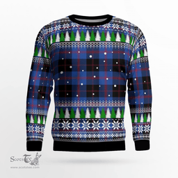 Scottish Maule Clan Tartan Christmas Ugly Sweater - Plaid Family Ugly Sweater Scottish Plaid Tartan Plaid - ScotsTee - scotstee.com