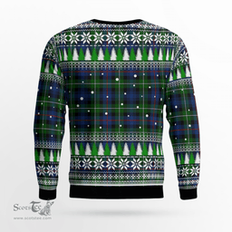 Scottish MacKenzie Modern Clan Tartan Christmas Ugly Sweater - Plaid Family Ugly Sweater Scottish Plaid Tartan Plaid - ScotsTee - scotstee.com