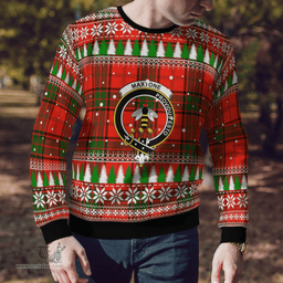 Scottish Maxtone Clan Crest Tartan Christmas Ugly Sweater - Plaid Family Ugly Sweater Scottish Plaid Tartan Plaid - ScotsTee - scotstee.com