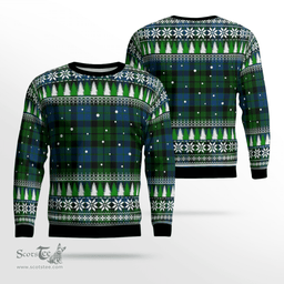 Scottish MacKay Modern Clan Tartan Christmas Ugly Sweater - Plaid Family Ugly Sweater Scottish Plaid Tartan Plaid - ScotsTee - scotstee.com