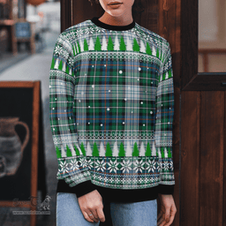 Scottish MacKenzie Dress Ancient Clan Tartan Christmas Ugly Sweater - Plaid Family Ugly Sweater Scottish Plaid Tartan Plaid - ScotsTee - scotstee.com