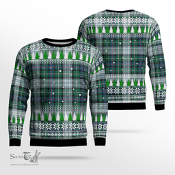Scottish MacKenzie Dress Ancient Clan Tartan Christmas Ugly Sweater - Plaid Family Ugly Sweater Scottish Plaid Tartan Plaid - ScotsTee - scotstee.com