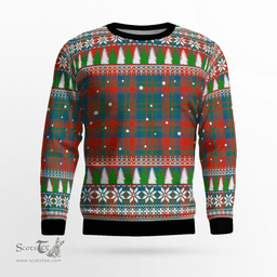 Scottish Matheson Ancient Clan Tartan Christmas Ugly Sweater - Plaid Family Ugly Sweater Scottish Plaid Tartan Plaid - ScotsTee - scotstee.com
