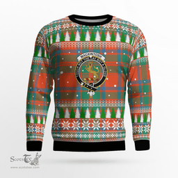 Scottish MacKintosh Ancient Clan Crest Tartan Christmas Ugly Sweater - Plaid Family Ugly Sweater Scottish Plaid Tartan Plaid - ScotsTee - scotstee.com