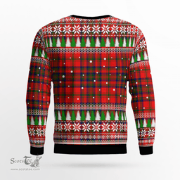 Scottish Matheson Modern Clan Crest Tartan Christmas Ugly Sweater - Plaid Family Ugly Sweater Scottish Plaid Tartan Plaid - ScotsTee - scotstee.com
