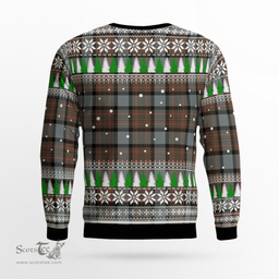 Scottish MacLaren Weathered Clan Crest Tartan Christmas Ugly Sweater - Plaid Family Ugly Sweater Scottish Plaid Tartan Plaid - ScotsTee - scotstee.com