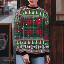 Scottish MacKintosh Hunting Modern Clan Tartan Christmas Ugly Sweater - Plaid Family Ugly Sweater Scottish Plaid Tartan Plaid - ScotsTee - scotstee.com