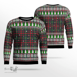 Scottish MacKintosh Hunting Modern Clan Tartan Christmas Ugly Sweater - Plaid Family Ugly Sweater Scottish Plaid Tartan Plaid - ScotsTee - scotstee.com