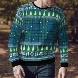 Scottish Matheson Hunting Ancient Clan Tartan Christmas Ugly Sweater - Plaid Family Ugly Sweater Scottish Plaid Tartan Plaid - ScotsTee - scotstee.com