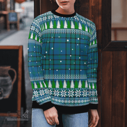 Scottish Matheson Hunting Ancient Clan Tartan Christmas Ugly Sweater - Plaid Family Ugly Sweater Scottish Plaid Tartan Plaid - ScotsTee - scotstee.com