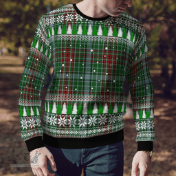 Scottish Gayre Clan Tartan Christmas Ugly Sweater - Plaid Family Ugly Sweater Scottish Plaid Tartan Plaid - ScotsTee - scotstee.com