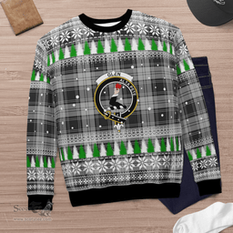 Scottish Glen Clan Crest Tartan Christmas Ugly Sweater - Plaid Family Ugly Sweater Scottish Plaid Tartan Plaid - ScotsTee - scotstee.com