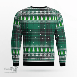 Scottish MacLean Hunting Ancient Clan Crest Tartan Christmas Ugly Sweater - Plaid Family Ugly Sweater Scottish Plaid Tartan Plaid - ScotsTee - scotstee.com