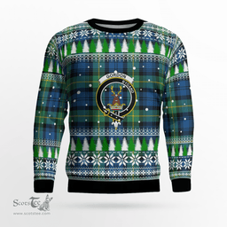Scottish Gordon Ancient Clan Crest Tartan Christmas Ugly Sweater - Plaid Family Ugly Sweater Scottish Plaid Tartan Plaid - ScotsTee - scotstee.com