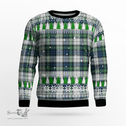 Scottish Gordon Dress Ancient Clan Tartan Christmas Ugly Sweater - Plaid Family Ugly Sweater Scottish Plaid Tartan Plaid - ScotsTee - scotstee.com