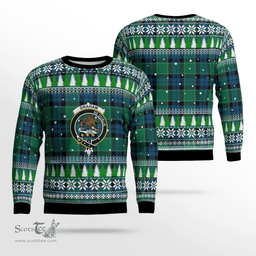 Scottish Graham of Menteith Ancient Clan Crest Tartan Christmas Ugly Sweater - Plaid Family Ugly Sweater Scottish Plaid Tartan Plaid - ScotsTee - scotstee.com